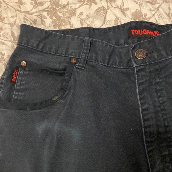 Tough Duck Men’s Navy Work Pants 36W x 32L - Picture 5 of 10